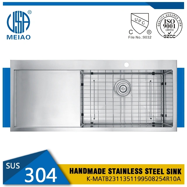 Stainless Steel Undermount Farmhouse Kitchen Sink For Sale