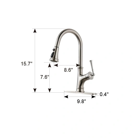 Eco-Friendly Faucet SUS304 Stainless Steel
