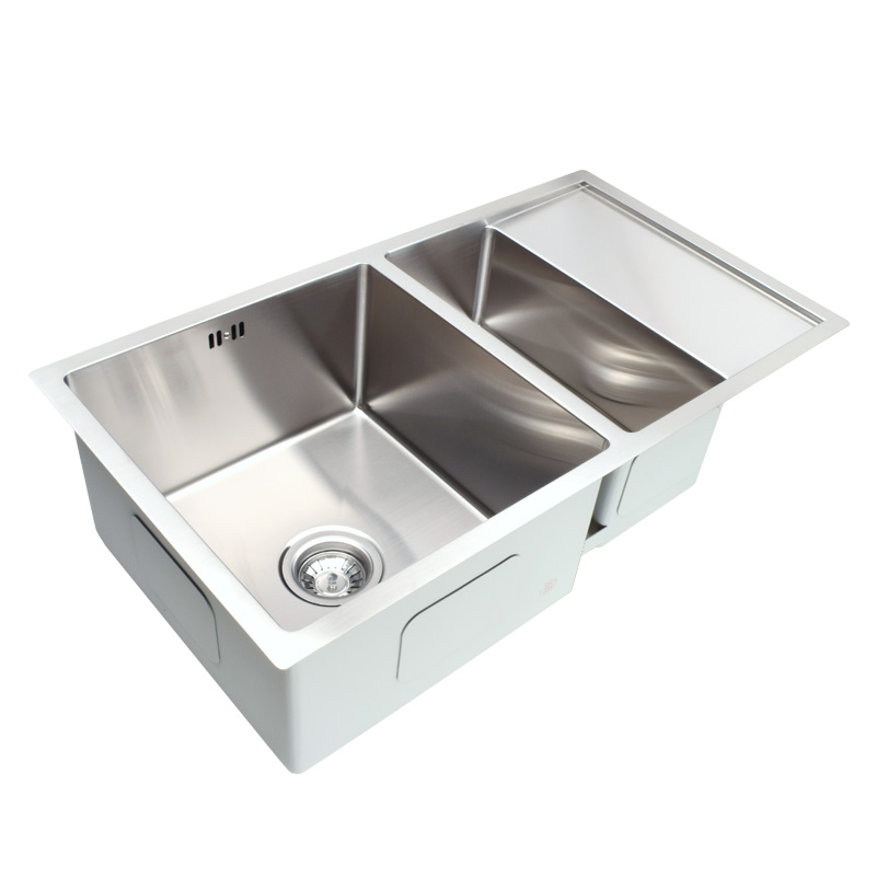 T304 Stainless Steel Drainboard Sink