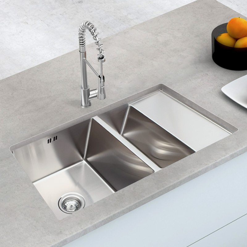 T304 Stainless Steel Drainboard Sink