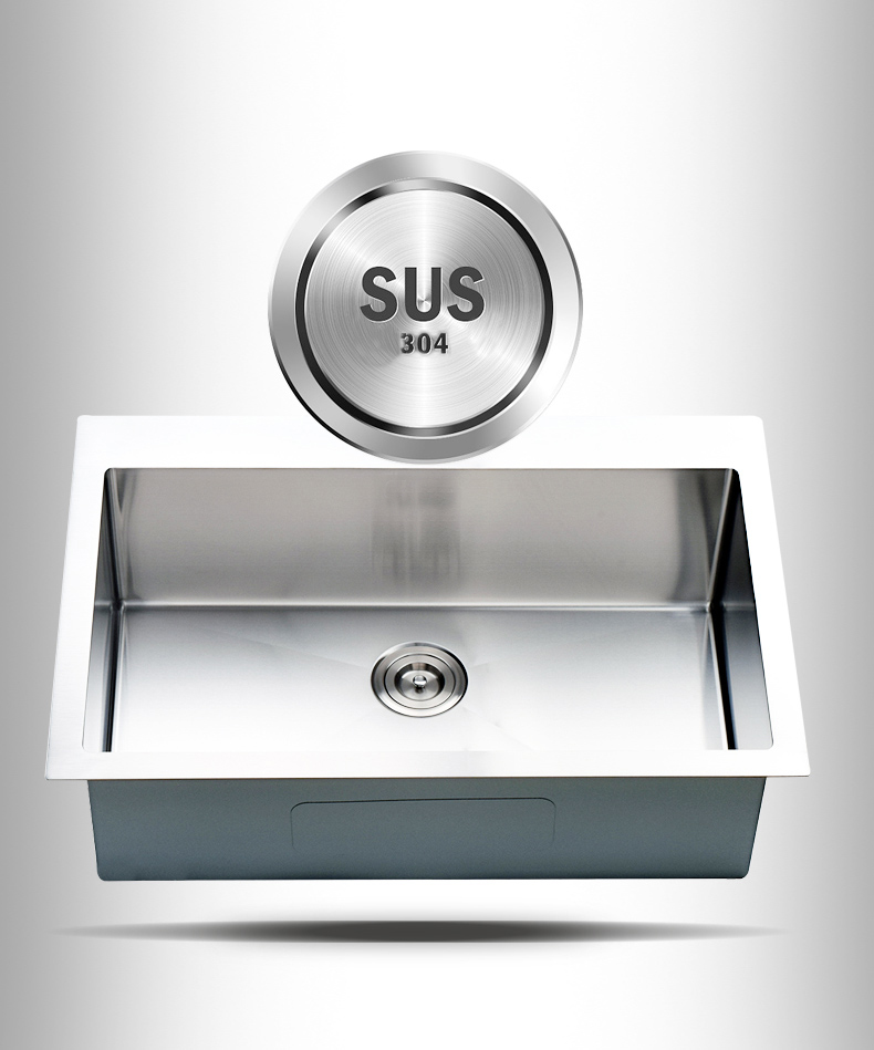 Drop-in Single Bowl Kitchen Sink