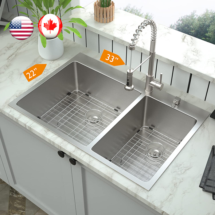 Meiao Signature Dual Bowl Kitchen Sink