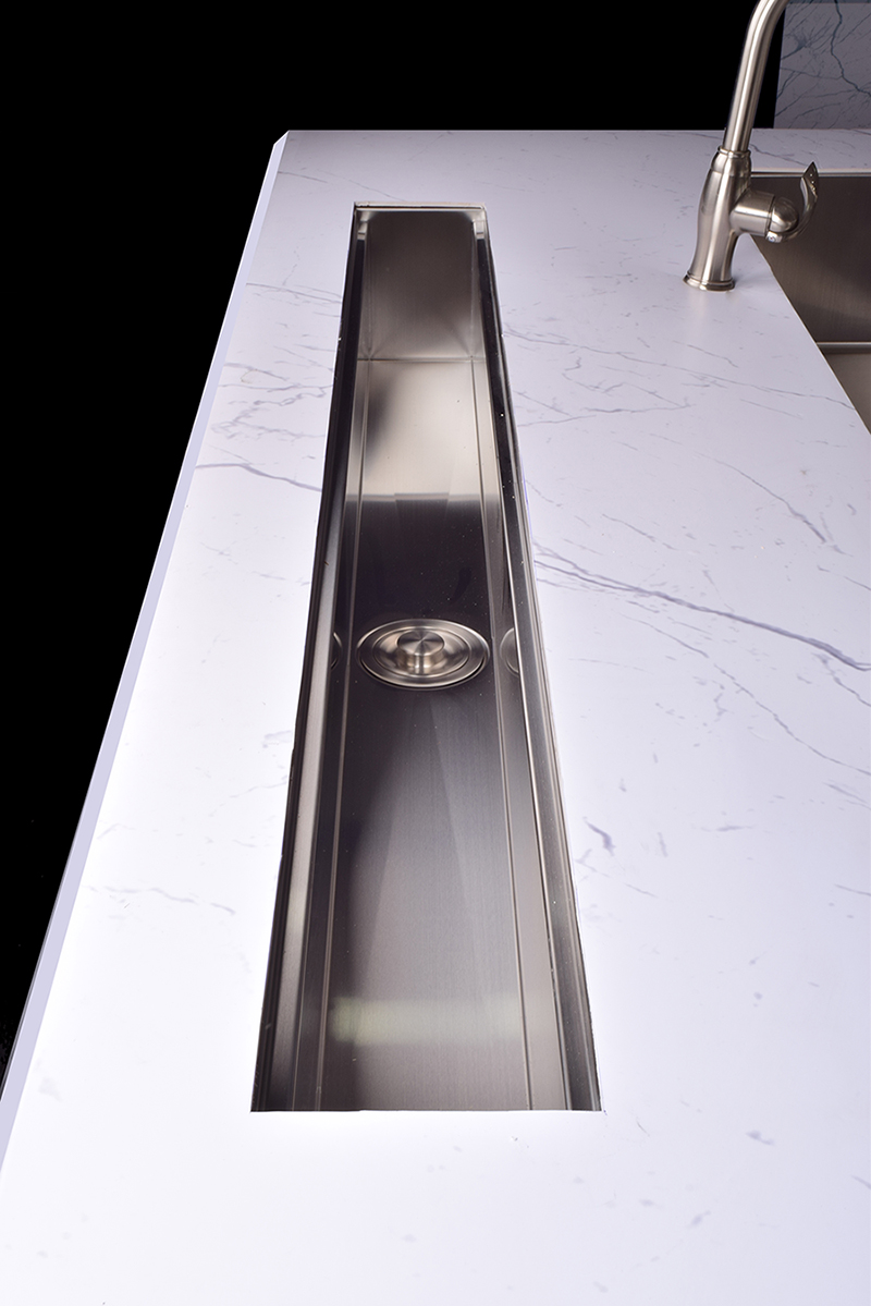 Rectangular Stainless Steel Trough Sink