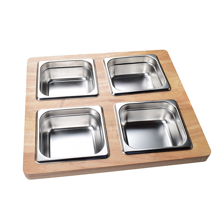 Rectangular Stainless Steel Trough Sink With  Accessories