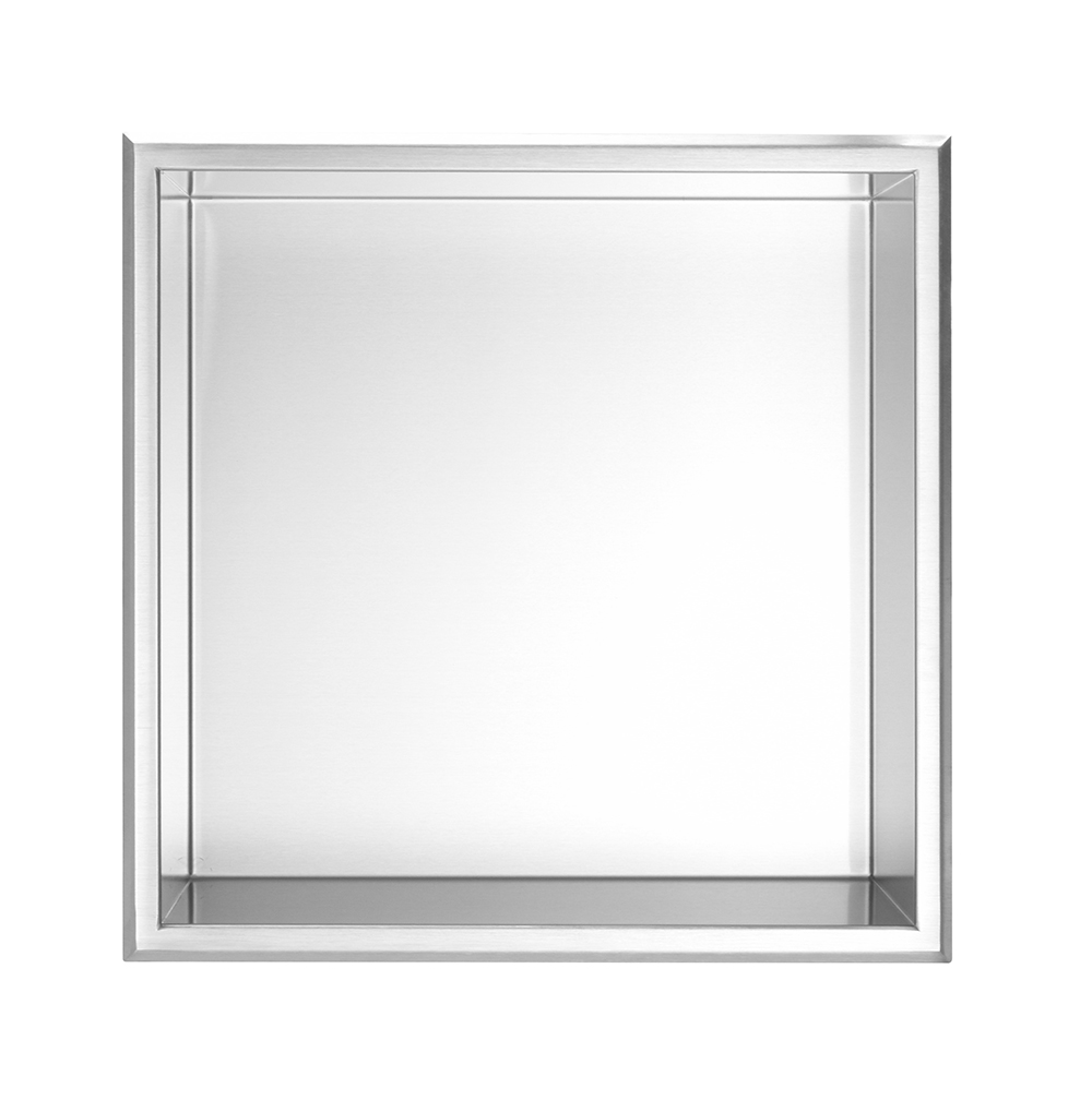 Wall-recessed Square Shower Niche