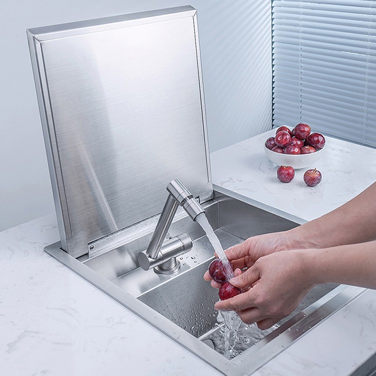 Silver Single Basin Discreet Sink